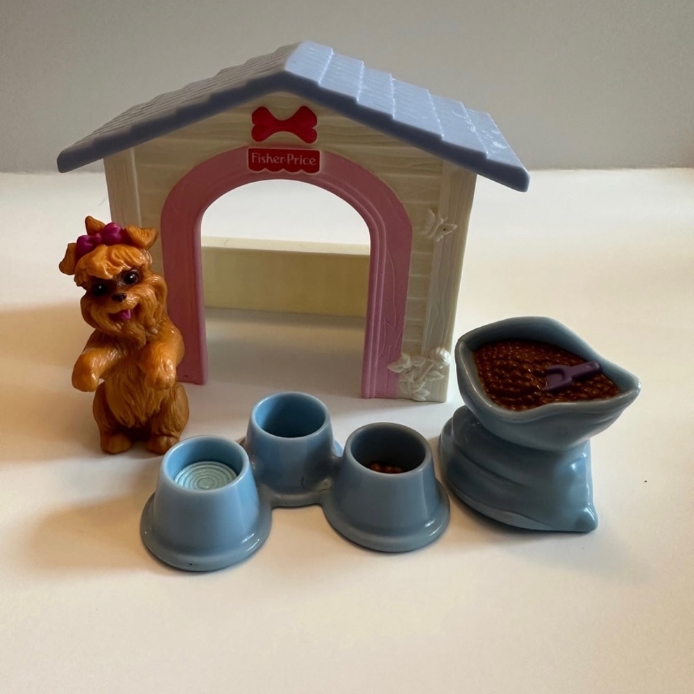 Fisher Price Loving Family Dollhouse Puppy Set